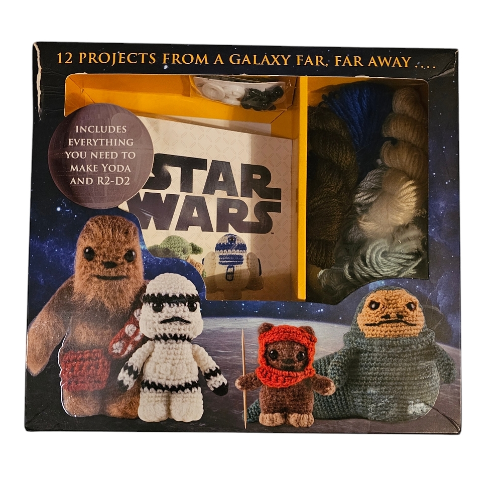Star Wars Crochet Yoda & R2-D2 (Crochet Kits) by Editors of Thunder Bay Press
